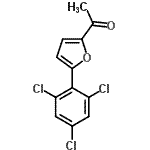 CAS#: 671192-08-8， 1-[5-(2,4,6-Trichlorophenyl)-2-furyl]ethanone