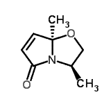 CAS 登录号：671809-01-1， (3R,7aR)-3,7a-二甲基-2,3-二氢吡咯并[2,1-b][1,3]恶唑-5(7aH)-酮