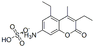 CAS#: 67210-66-6， [Diethyl(4-Methyl-2-Oxo-2H-Benzopyran-7-Yl)]Ammonium Hydrogen Sulphate