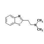 CAS 登录号：67241-06-9， 2-(1,3-苯并噻唑-2-基)-N,N-二甲基乙胺