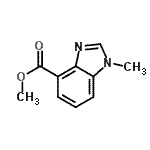CAS#: 672957-91-4， Methyl 1-methyl-1H-benzimidazole-4-carboxylate