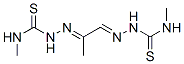 结构式 CAS# 673-68-7, 丙酮醛二(N4-甲基缩氨基硫脲)
