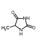 CAS 登录号：67337-69-3， 5-甲基-2,4-咪唑烷二酮