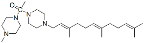 CAS#: 67361-24-4， 1-(4-Methyl-1-Piperazinylacetyl)-4-(3,7,11-Trimethyl-2,6,10-Dodecatrienyl)Piperazine