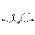 CAS 登录号：67398-40-7， 2-仲-丁基-1,1-二乙基肼