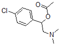 CAS#: 67428-90-4， beta-Acetoxy-4-Chloro-N,N-Dimethylbenzeneethanamine