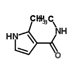 CAS#: 67464-85-1， N,2-Dimethyl-1H-pyrrole-3-carboxamide