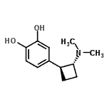 CAS#: 67557-52-2， 4-[(1S,2R)-2-(Dimethylamino)cyclobutyl]-1,2-benzenediol