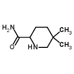 CAS 登录号：676355-76-3， 5,5-二甲基-2-哌啶甲酰胺