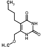 CAS#: 676997-67-4， 5-Butyl-6-(methoxymethyl)-2,4(1H,3H)-pyrimidinedione