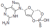 CAS#: 67736-26-9， Guanosine-3',5'-Cyclic Phosphorothioate