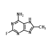 CAS#: 677707-41-4， 2-Fluoro-8-methyl-1H-purin-6-amine