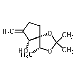 CAS 登录号：677752-15-7， (4R,5S,6R)-2,2,4-三甲基-7-亚甲基-1,3-二氧杂螺[4.4]壬烷-6-醇