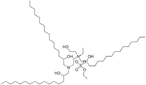 CAS#: 67905-25-3， [2-[Bis(2-Hydroxyhexadecyl)Amino]Ethyl]Ethyl(2-Hydroxyethyl)(2-Hydroxyhexadecyl)Ammonium Ethyl Sulphate