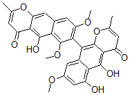CAS#: 67924-64-5， 5,5',6'-Trihydroxy-6,8,8'-Trimethoxy-2,2'-Dimethyl-7,10'-Bi[4H-Naphtho[2,3-b]Pyran]-4,4'-Dione