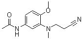CAS#: 67940-00-5， N-(3-((2-Cyanoethyl)Methylamino)-4-Methoxyphenyl)-Acetamide