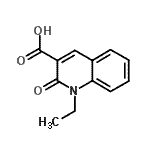 CAS#: 67984-95-6， 1-Ethyl-2-oxo-1,2-dihydro-3-quinolinecarboxylic acid