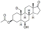 CAS 登录号：6800-25-5， (3beta,5alpha,6beta)-3-(乙酰氧基)-6-羟基-雄甾烷-17-酮-19-D