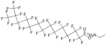CAS 登录号：68052-68-6， 乙基铵全氟(13-甲基十四烷酸)盐