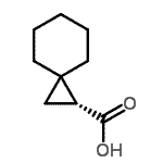 CAS#: 680618-96-6， (1R)-Spiro[2.5]octane-1-carboxylic acid