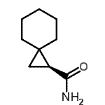 CAS#: 680619-58-3， (1S)-Spiro[2.5]octane-1-carboxamide