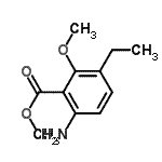 CAS#: 681247-98-3， Methyl 6-amino-3-ethyl-2-methoxybenzoate