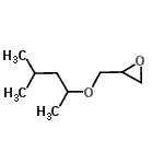 CAS 登录号：68134-06-5， 2-{[(4-甲基-2-戊烷基)氧基]甲基}环氧乙烷
