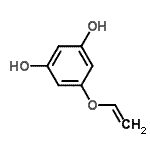 CAS#: 681423-99-4， 5-(Vinyloxy)-1,3-benzenediol