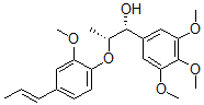 CAS 登录号：68143-82-8， (1R,2R)-2-[2-甲氧基-4-[(E)-丙-1-烯基]苯氧基]-1-(3,4,5-三甲氧基苯基)丙-1-醇