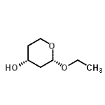 CAS#: 681433-40-9， (2S,4R)-2-Ethoxytetrahydro-2H-pyran-4-ol