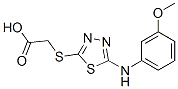 CAS#: 68161-40-0， ({5-[(3-Methoxyphenyl)Amino]-1,3,4-Thiadiazol-2-Yl}Thio)Acetic Acid