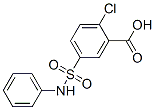 CAS#: 68189-34-4， 2-Chloro-5-[(Phenylamino)Sulphonyl]Benzoic Acid