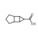 CAS#: 682747-89-3， Tricyclo[3.3.0.0<sup>2,4</sup>]octane-3-carboxylic acid