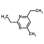 CAS 登录号：68290-89-1， 2,4-二乙基-6-甲基嘧啶