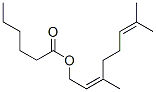 CAS 登录号：68310-59-8， 己酸橙花酯