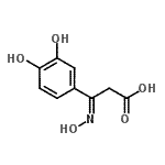 CAS#: 683221-62-7， (3Z)-3-(3,4-dihydroxyphenyl)-3-hydroxyimino-propanoic acid