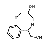 CAS 登录号：683736-92-7， 6-乙基-3,4,5,6-四氢-2H-1,5-苯并氧氮杂环辛烷-3-醇