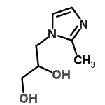CAS 登录号：683786-05-2， 3-(2-甲基-1H-咪唑-1-基)-1,2-丙烷二醇