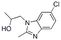 CAS 登录号：68391-55-9， 1-(6-氯-2-甲基-1H-苯并咪唑-1-基)-2-丙醇