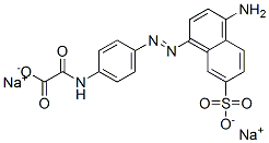 CAS#: 68400-55-5， Disodium [[4-[(4-Amino-7-Sulphonato-1-Naphthyl)Azo]Phenyl]Amino]Oxoacetate