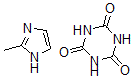 CAS 登录号：68412-81-7， 2-甲基咪唑-异氰尿酸加合物
