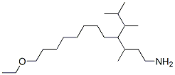 CAS 登录号：68443-10-7， 12-乙氧基-3-甲基-4-(3-甲基丁烷-2-基)十二烷-1-胺