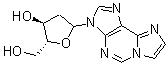 CAS#: 68498-25-9， 3-(2-Deoxy-beta-D-Erythro-Pentofuranosyl)-3H-Imidazo[2,1-I]Purine