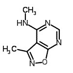 CAS#: 68571-90-4， N,3-Dimethyl[1,2]oxazolo[5,4-d]pyrimidin-4-amine
