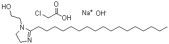 CAS#: 68608-63-9， Stearic acid, aminoethylethanolamine amide-imidazoline, carboxymethylated sodium salt