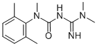 CAS 登录号：68657-09-0， N'-[(二甲基氨基)(亚氨基)甲基]-N-(2,6-二甲基苯基)-N-甲基脲