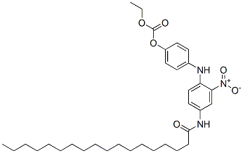 CAS#: 68715-91-3， Ethyl 4-[2-Nitro-4-[(1-Oxooctadecyl)Amino]Anilino]Phenyl Carbonate