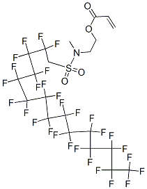 CAS#: 68758-55-4， 2-(N-(1,1-Dihydroperfluoropentadecylsulfonyl)-N-methylamino)ethyl acrylate