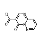 CAS#: 68786-53-8， 4-Oxo-4H-pyrimido[1,2-b]pyridazine-3-carbonyl chloride