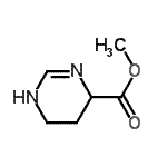 CAS#: 687989-68-0， Methyl 1,4,5,6-tetrahydro-4-pyrimidinecarboxylate
